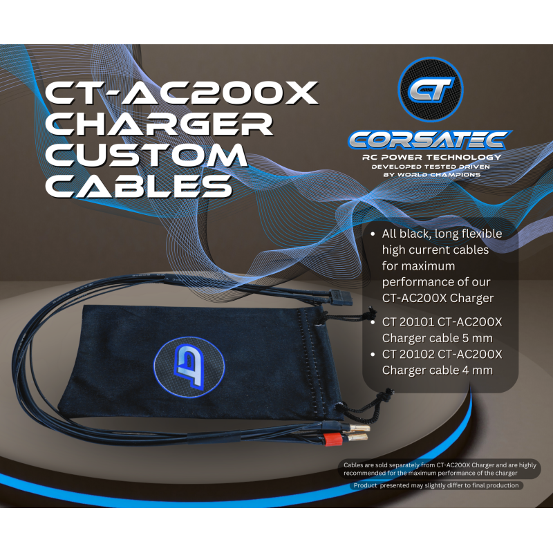 Corsatec charger cable pk 4mm - CORSATEC - CT20102