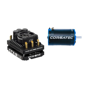 Combo ESC CTX-8RS Black + Motor CTR 1900kv -CORSATEC -CT30001BKC-1900
