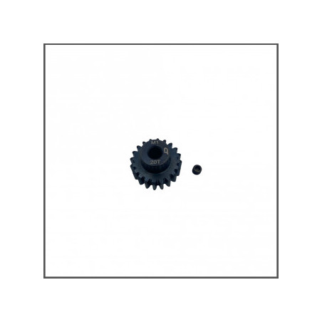 Corsatec motor pinion gear 20 T m1 - CORSATEC - CT60009-20